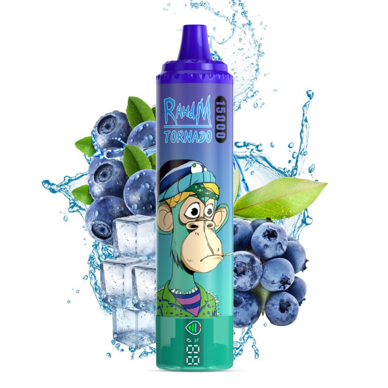 Fumot RandM Tornado 15000 BLUE RAZZ CHERRY