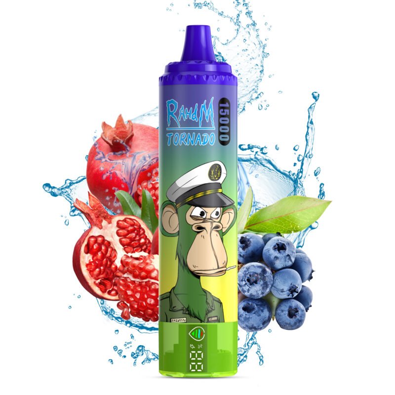 Fumot RandM Tornado 15000 BLUE RAZZ CHERRY