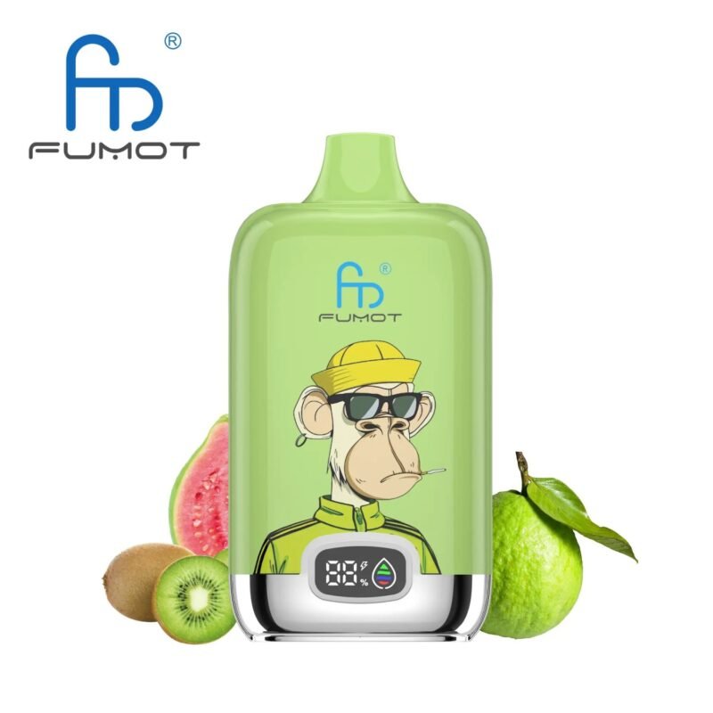 fumot-12000-vape-Kiwi-Passion-Fruit-Guava